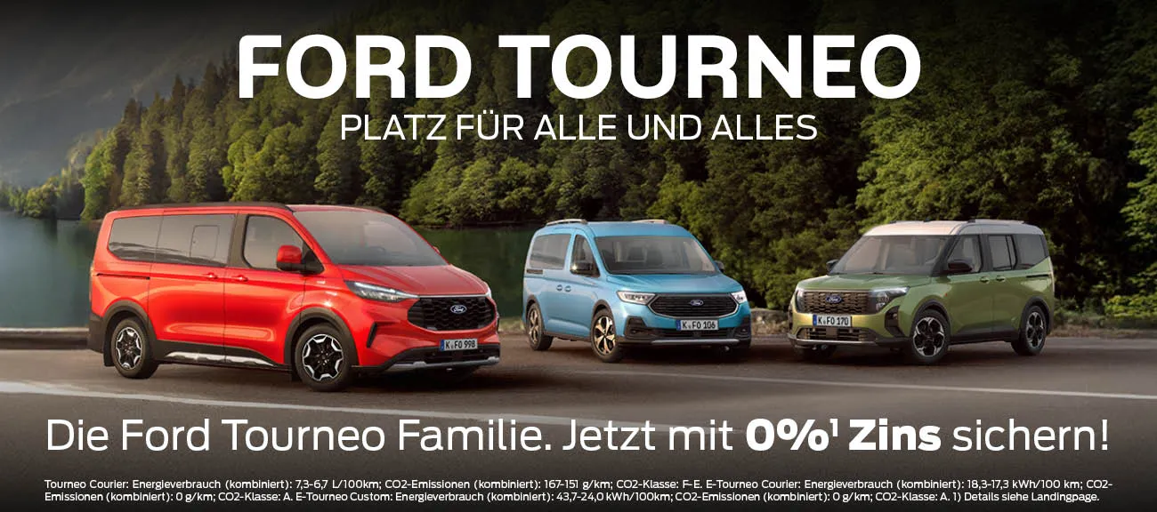Slider Ford Tourneo Familie