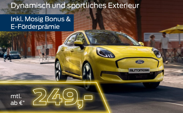  Der Ford Puma Gen-E