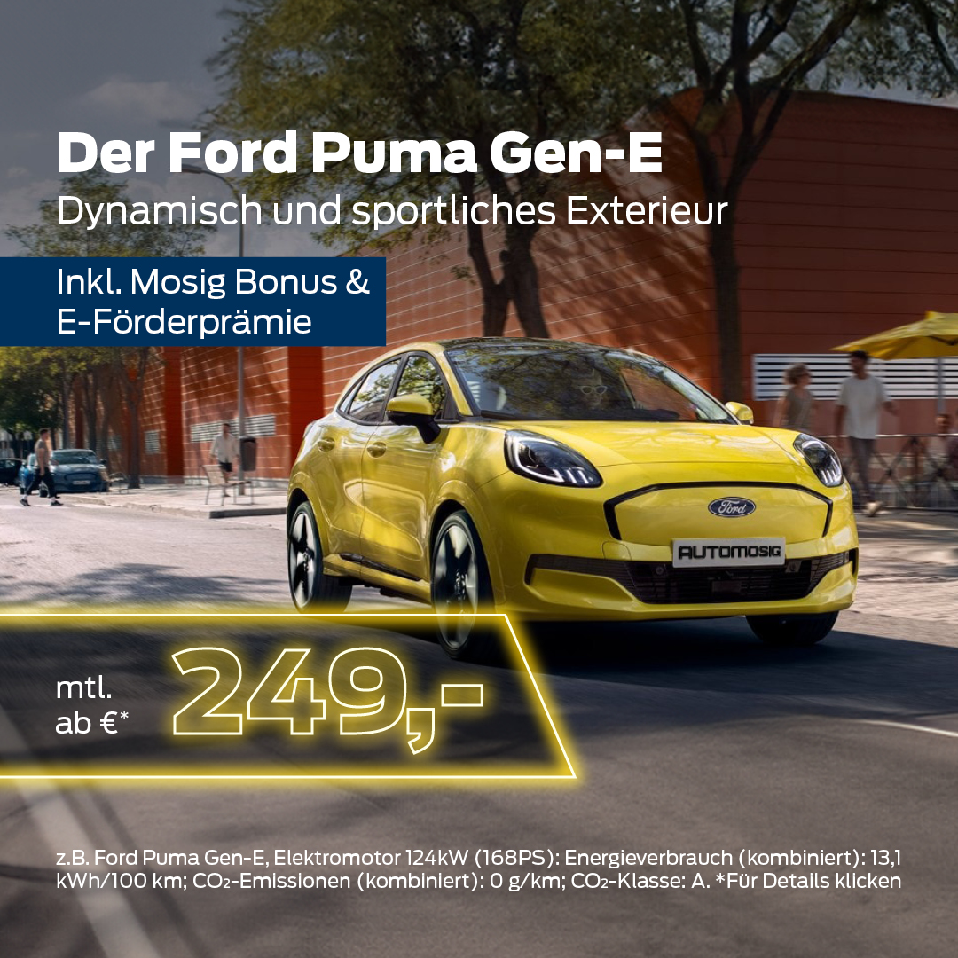 Der Ford Puma Gen-E