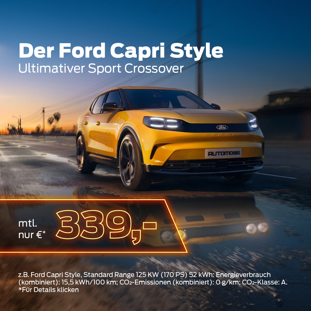 Der Ford Capri Style