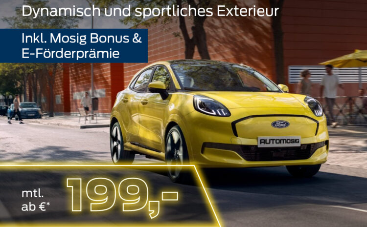  Der Ford Puma Gen-E