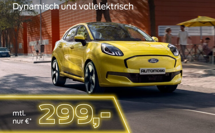  Der neue Ford Puma Gen-E
