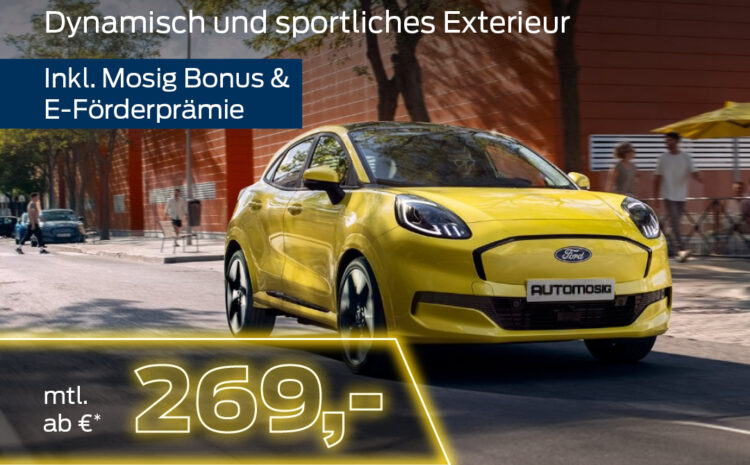  Der Ford Puma Gen-E