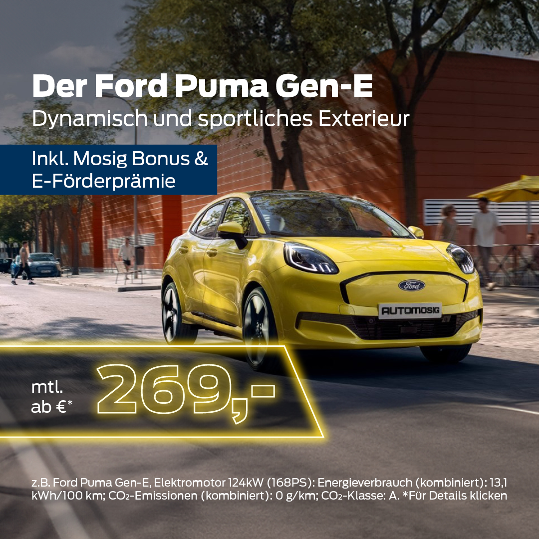 BB Online Ford Puma Gen-E