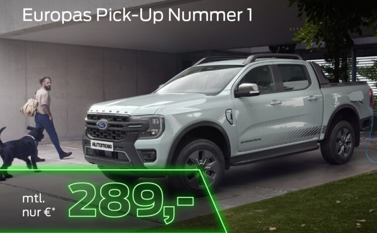  Ford Ranger mit 0% Zins