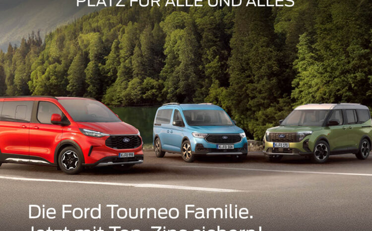  Ford Tourneo Familie mit 0% Zins